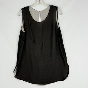 Vince Women’s 100% Silk Top Black Sleeveless Size Medium